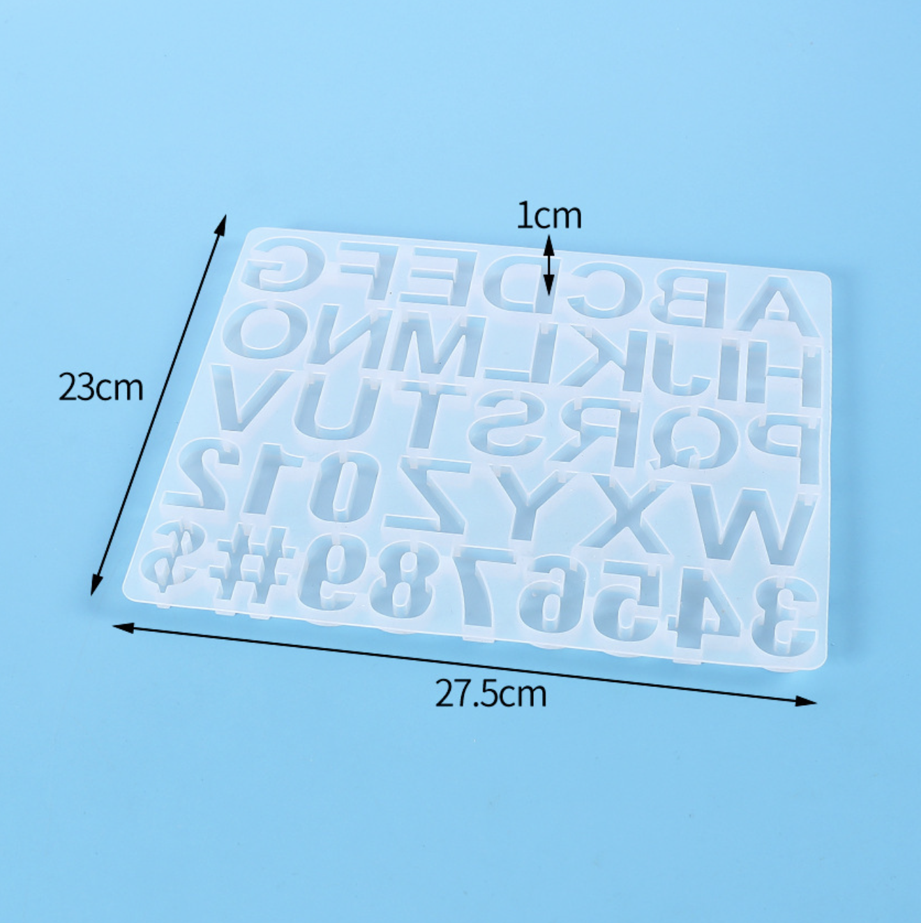 Alphabet letter Mould. – Resin supplies South Africa