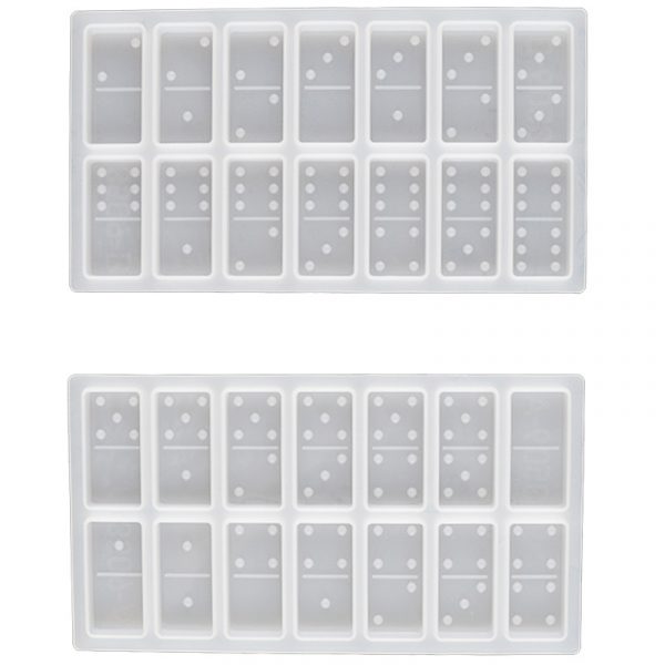 Dominoes Silicone Mould Set Of Two Resin Supplies South Africa