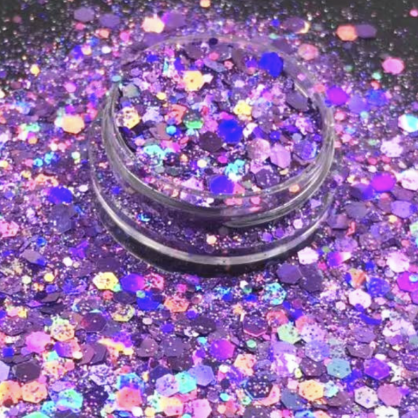 violet chunky glitter South Africa