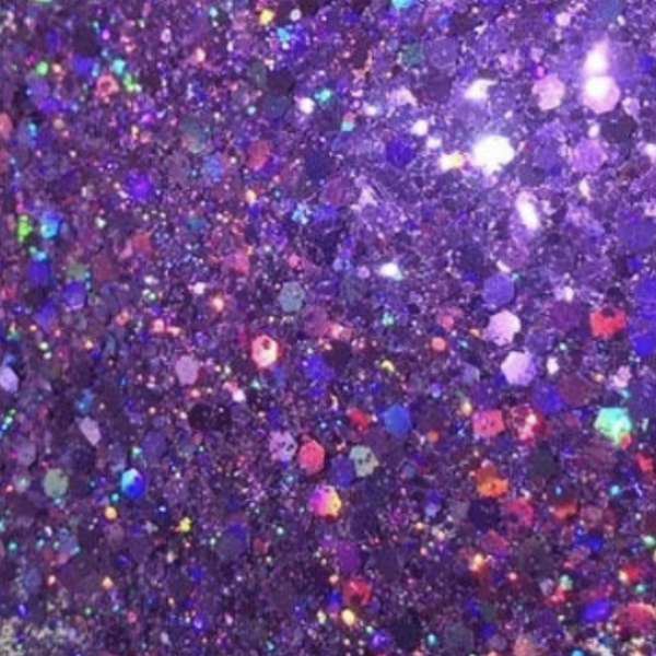 VIOLET Holographic Chunky Glitter Mix