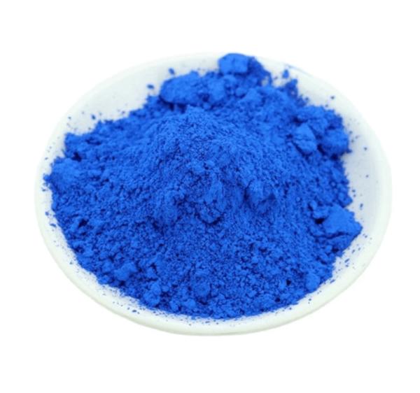 blue neon pigment powder